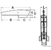Osculati - Hinged Bow Roller with Fairlead for Anchors up to 20 kg - 01.337.00 product image