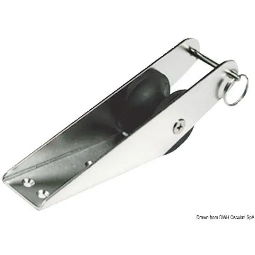Osculati - Stainless Steel Bow Roller with Hard Rubber Sheave - 01.118.91 product image