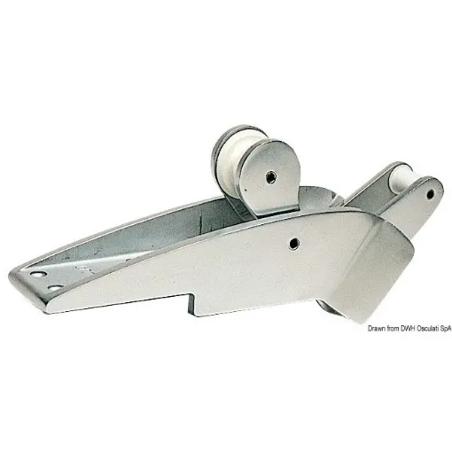 Osculati - Alloy Hinged Bow Roller for Anchors - 01.336.10 product image