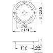 Picture of Inspection hatch AISI 316 passage 95 mm