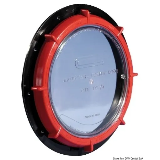 Picture of Henderson watertight transparent hatch 236 mm - Whale