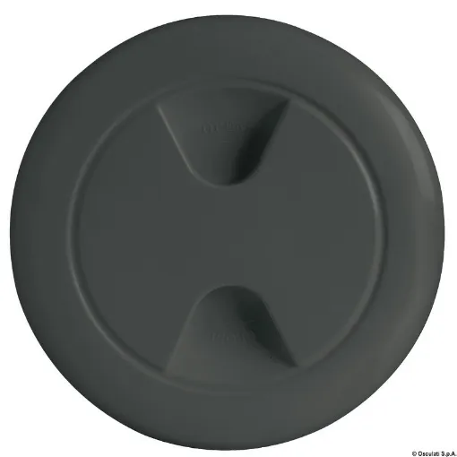 Picture of Inspection hatch black polypropylene 102 mm