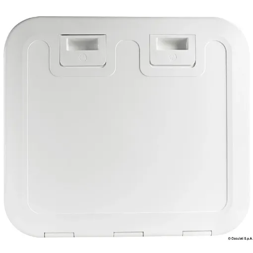 Picture of Push Pull white inspection hatch 520 x 465 mm