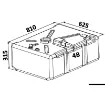 Osculati - Polyethylene Fuel Tank 135L - 52.036.01 product image