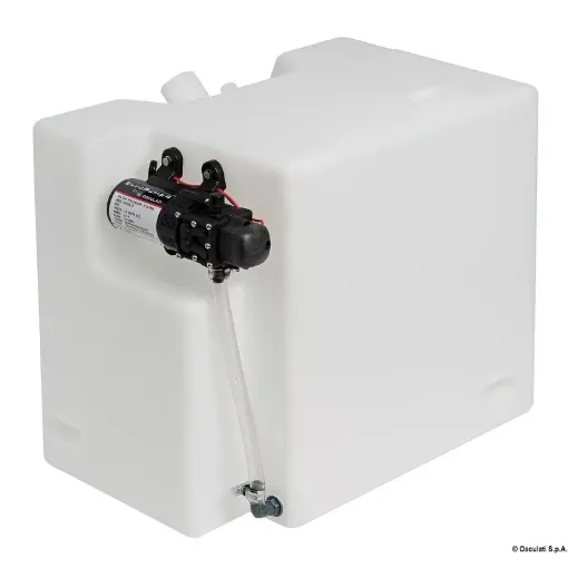 Picture of Fresh water tank with 12V pump 32L