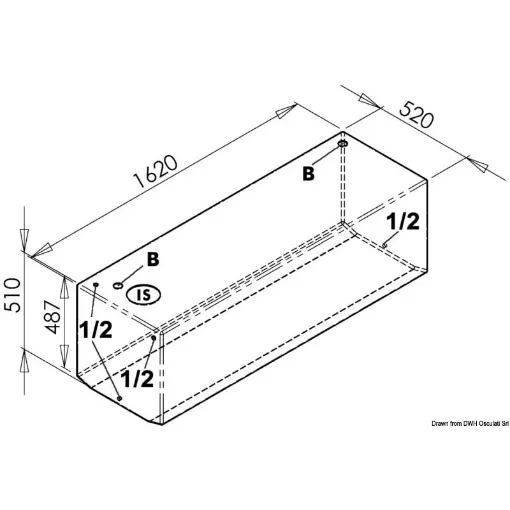 Picture of Tank for drinkable water 350L