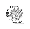 Picture of Yamaha / Mariner 4/5 HP impeller