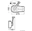 Picture of Single level control B89 ivory - Ultraflex