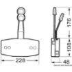 Picture of Dual control box B47 - Uflex