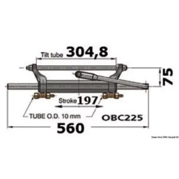 Picture of Hydraulic steering system single 450 HP - Vetus