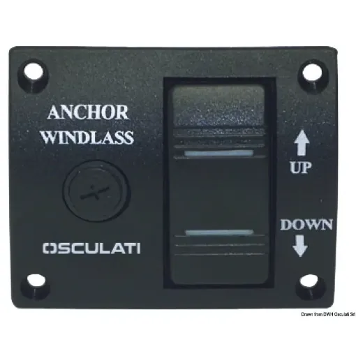 Picture of Windlass control panel with toggle switch