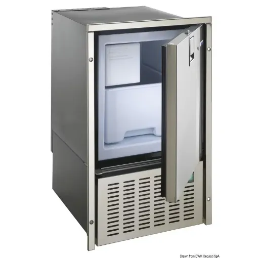 Picture of White Ice stainless steel ice maker - Indel webasto marine