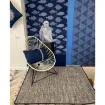 Picture of Medium navy tweed rug - 144cm x 224cm - 100% wool - Galerie B