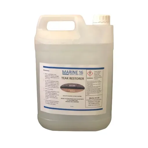 Picture of Concentrated teak restorer step 1 - 5L - Marine 16