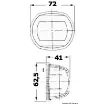 Picture of Compact 12 AISI 316 112.5° red navigation light