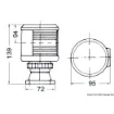 Picture of Navigation light green 25W with wall bracket - Dhr