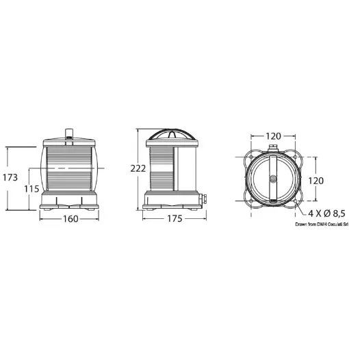 Picture of Navigation light green 112.5° - Dhr