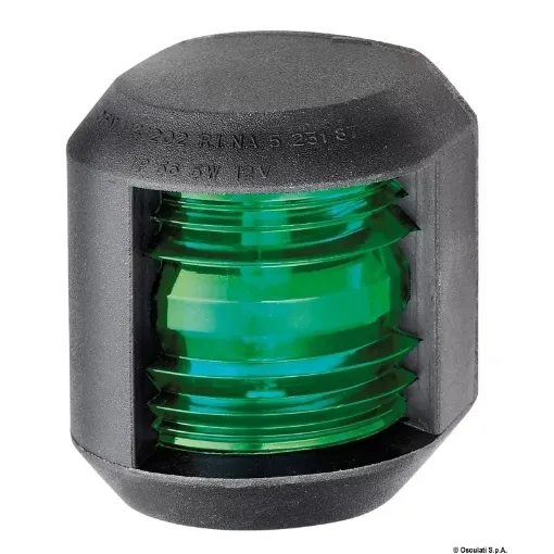 Picture of Navigation light black 112.5° green - utility 88