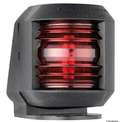 Picture of Navigation light black 112.5° red deck - Ucompact