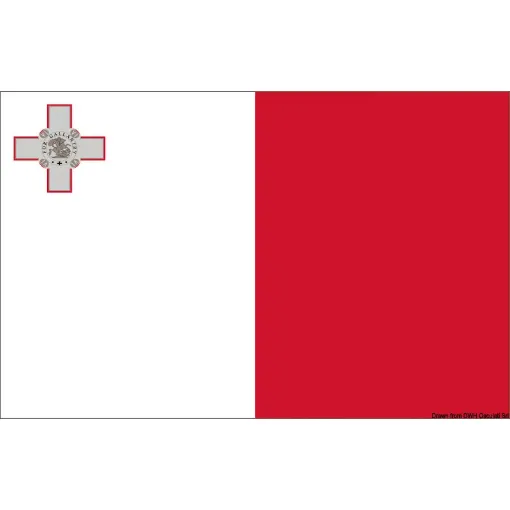 Picture of Flag Malta 20 x 30 cm