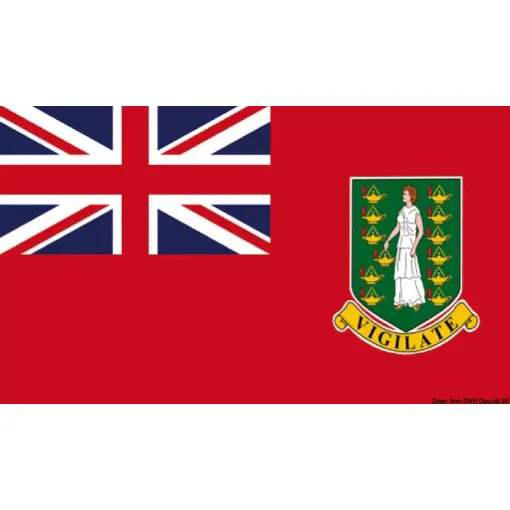 Picture of British Virgin Islands merchant ensign 40 x 60 cm