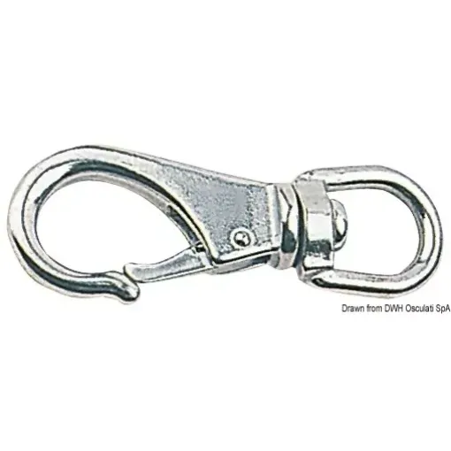 Picture of Snap - hook AISI 316 with swivel 94 mm