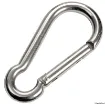 Picture of Carabiner hook with flush closure AISI 316 5 mm