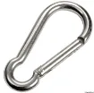 Picture of Carabiner hook with flush closure AISI 316 5 mm