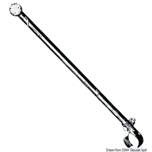 Osculati - Flagstaff Stainless Steel Pushpit Mounting - 35.391.00 product image