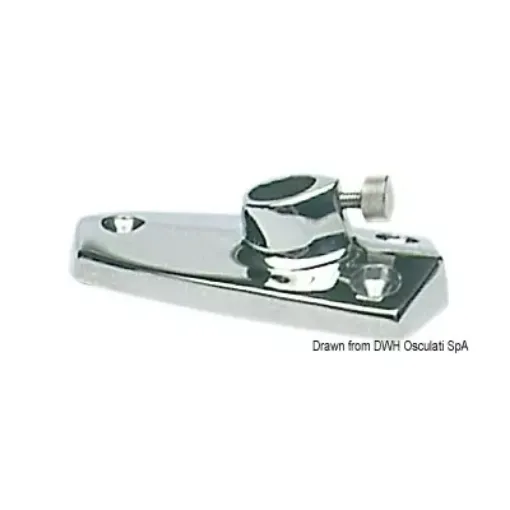 Osculati - Chromed Plastic Base for Pole - 35.390.03 product image