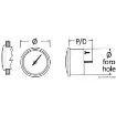 Picture of Water temperature 40-120/12V black - 27.431.01 - Water temperature 40-120- 12V black - 27.431.01 - Guardian