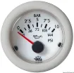 Picture of Oil pressure gauge 0 - 10 bar white 12 V - guardian