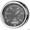 Picture of Speedometer 0 - 50 knots black with log 12V - guardian