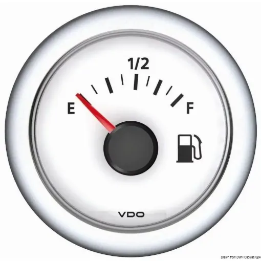 Picture of Fuel level gauge 10/180 ohm white