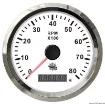 Picture of Revolution counter 0 - 8000 RPM white - glossy