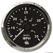 Picture of Pitot speedometer 0 - 35 MPH black - glossy