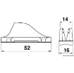 Picture of Clam cleat CL 204