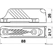 Picture of Clam cleat CL 231 with U - bolt