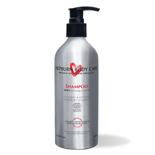 Picture of Bio shampoo in 350ml aluminium bottle - Hepburn body care