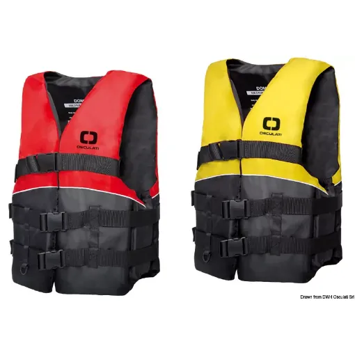 Picture of Dominator ski buoyancy aid fluorescent - yellow - S