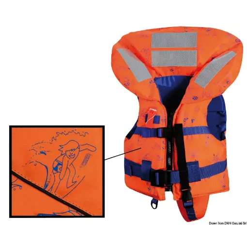 Picture of SV - 150 lifejacket < 15 kg - with thigh strap - S