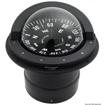 Picture of B6/W3 compass black/black - Riviera