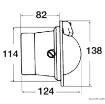 Picture of With internal cardan, inclinometer, 12/24V lighting.