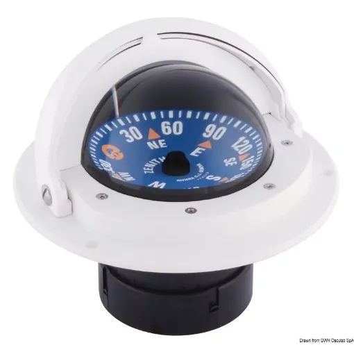 Picture of Compass 3" with cover blue/white - Riviera