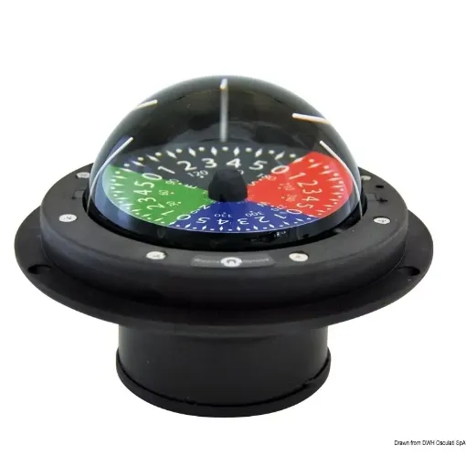 Picture of Regatta tactic compass 3" black - Riviera