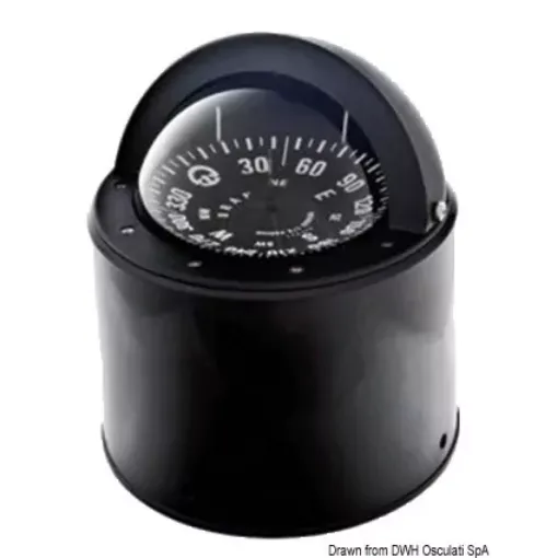 Picture of BU2 compass 4" black/black - Riviera