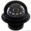 Picture of Compass 4" enveloping opening black/black front view - Riviera