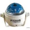 Picture of Compass 2" with bracket white/blue - Finder