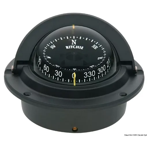 Picture of Voyager built - in compass 3" black/black - Ritchie