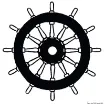 Picture of Wheelmark built - in compass 3" black/black - Ritchie